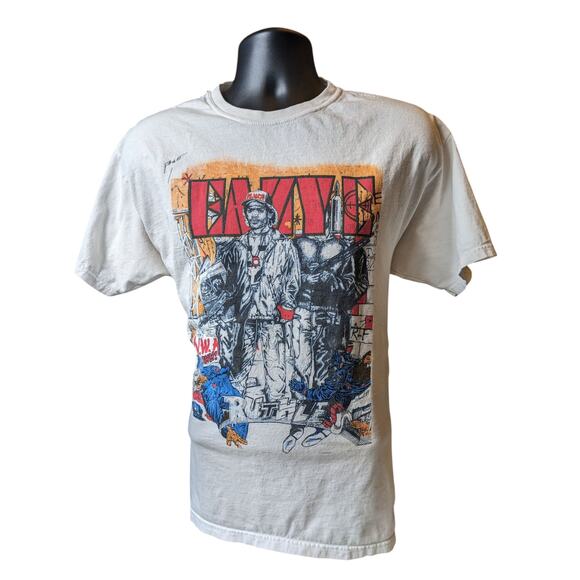 Eazy-E T Shirt Mens Medium Rap Tee Ruthless Records NWA Streetwear Hip Hop 90s - Picture 9 of 13